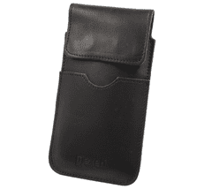 Nexeri Usnjeni pasni ovratnik Vertikalno odpiranje denarnice Nexeri Flap Leather SAMSUNG GALAXY S20 ULTRA / S21 ULTRA / OPPO A98 5G / REDMI 12 black