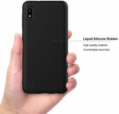 Nemo SAMSUNG GALAXY A40 Silikonski ovitek fleksibilen silikon črn