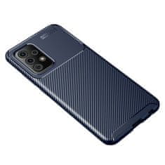 Nemo SAMSUNG GALAXY A72 5G Oklepni etui Odporen na udarce Carbon Fiber blue