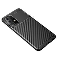 Nemo SAMSUNG GALAXY A72 5G Oklepni etui Odporen na udarce Carbon Fiber črn