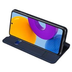 Dux Ducis Ohišje SAMSUNG GALAXY M52 5G s flipom Dux Ducis Skin Leather navy blue