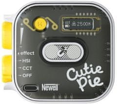 Newell Cutie Pie RGB LED lučka, bela