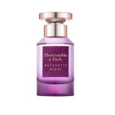 Abercrombie & Fitch Authentic Night 50 ml parfumska voda za ženske