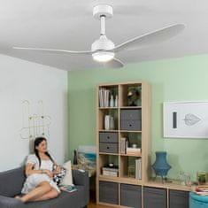 InnovaGoods Stropni ventilator z LED lučjo in 3 ABS lopaticami Flaled