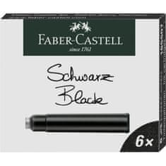 Faber-Castell Vložek za nalivno pero 1/6 črne kratke