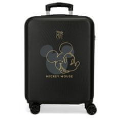 Jada Toys Potovalni kovček ABS MICKEY MOUSE Outline Black, 55x38x20cm, 34L, 3471122 (majhen)