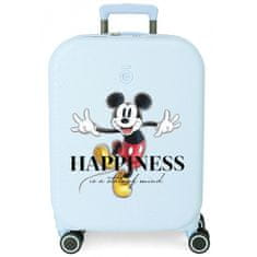 Jada Toys Potovalni kovček ABS MICKEY MOUSE Happines Turquesa, 55x40x20cm, 37L, 3669121 (majhen)