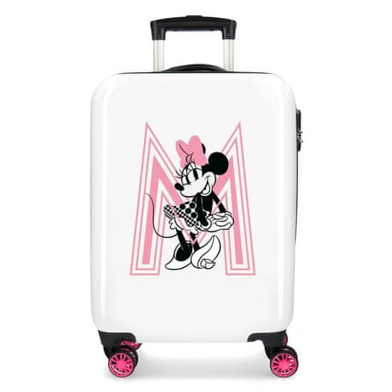 Jada Toys Luksuzni otroški potovalni kovček ABS MINNIE MOUSE Pink, 55x38x20cm, 34L, 3419322