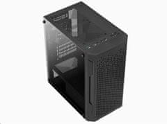 Aerocool MC G Trinity Mini-G-BK-v2, ohišje miniATX, 1xUSB 2.0, 1xUSB 3.0, črno