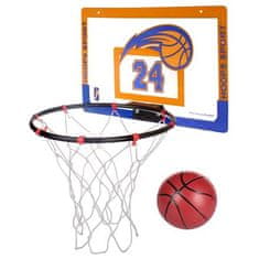 Košarkarski koš Teamer s ploščo oranžni paket 1 kos