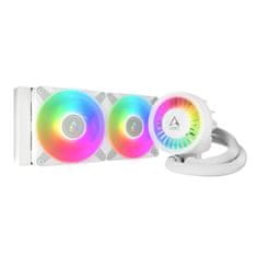 Arctic Liquid Freezer III - 240 A-RGB (bela) : vodni hladilnik za CPU vse v enem z 240 mm radiatorjem in