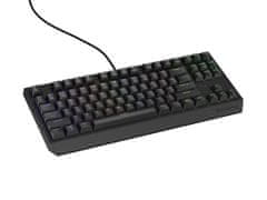 Genesis Gaming Keyboard THOR 230/TKL/RGB/Outemu Brown/Wired USB/US layout/Black