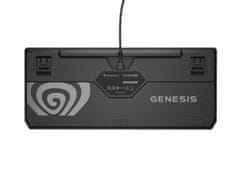 Genesis Gaming Keyboard THOR 230/TKL/RGB/Outemu Red/Wired USB/US layout/Anchor Negative Grey