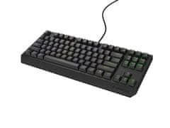 Genesis Gaming Keyboard THOR 230/TKL/RGB/Outemu Red/Wireless USB/US layout/Black