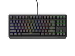 Genesis Gaming Keyboard THOR 230/TKL/RGB/Outemu Brown/Wired USB/US layout/Black