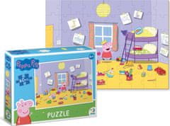 DoDo Puzzle Peppa Pig: Igrače v sobi 60 kosov