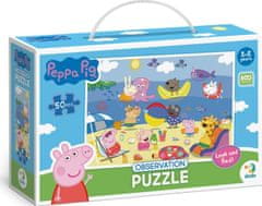 DoDo Peppa Pig Puzzle za iskanje slik 50 kosov