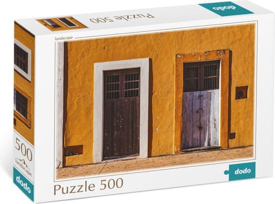 DoDo Puzzle Rumena hiša 500 kosov