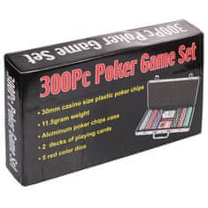 Merco Garnitura za poker 300 v kovčku iz aluminija varianta 6752