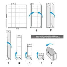 Trikotniki XXL odeja za piknik 200 x 200 cm pakiranje 1 kos