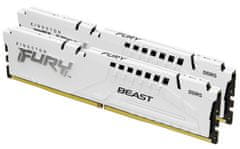 Kingston FURY Beast White/DDR5/32GB/6400MHz/CL32/2x16GB/White