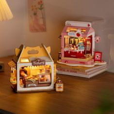 Robotime miniaturna hiška Mlečna ploščica Jagoda