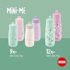 Nuk Mini-Me Sip otroška steklenička iz nerjavečega jekla 300 ml vijolična