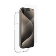 invisibleSHIELD Elite 360° steklo + pokrov iPhone 15 Pro prozoren