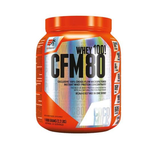 Extrifit CFM Instant Whey 80 1000 g kokosovo mleko