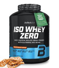 BioTech Iso Whey Zero 2270 g slana karamela