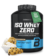 BioTech Iso Whey Zero 2270 g piškotki smetana