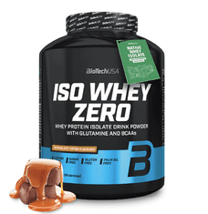 BioTech Iso Whey Zero 2270 g čokolada inffee