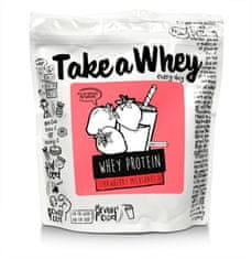 Take-a-Whey Whey Protein 907 g jagodni mlečni napitek