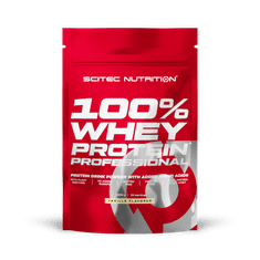 Scitec Nutrition 100% Whey Protein Professional 1000 g jagoda