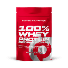 Scitec Nutrition 100% Whey Protein Professional 1000 g jagoda