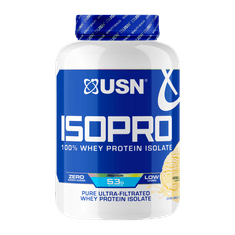 USN IsoPro 100% sirotkine beljakovine 1800 g vanilija