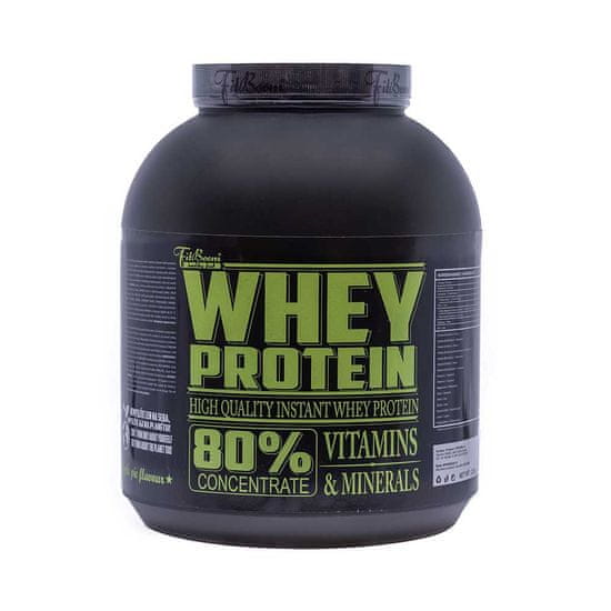 FitBoom Whey Protein 80% 2250 g jabolčna pita