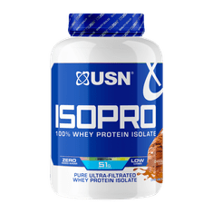 USN IsoPro 100% sirotkine beljakovine 1800 g čokolada