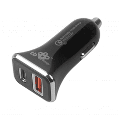 TB TOUCH Avtomobilski polnilec, USB 3.0 + USB C