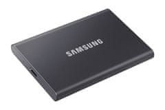 Samsung zunanji SSD 4TB T7 USB 3.2 Gen2 (brez: do 1050/do 1000 MB/s) siva