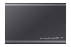 Samsung zunanji SSD 4TB T7 USB 3.2 Gen2 (brez: do 1050/do 1000 MB/s) siva