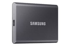 Samsung zunanji SSD 4TB T7 USB 3.2 Gen2 (brez: do 1050/do 1000 MB/s) siva