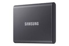 Samsung zunanji SSD 4TB T7 USB 3.2 Gen2 (brez: do 1050/do 1000 MB/s) siva