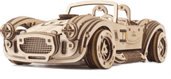 UGEARS 3D sestavljanka Dirkalnik Drift Cobra 370 kosov