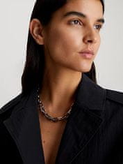 Calvin Klein Nezgrešljiva dvobarvna ogrlica Bold Metals 35000552