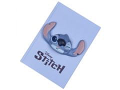 Disney DISNEY Stitch Zvezek/beležka v karo, v modri vezavi A5 