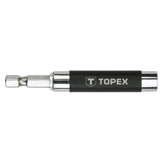 Topex Držalo za nastavke, 1/4", 80 mm