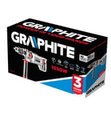 Graphite Udarni vrtalnik 1050 W, vpenjalna glava 16 mm, hitrost I: 0-900 min, II: 0-2500 min?