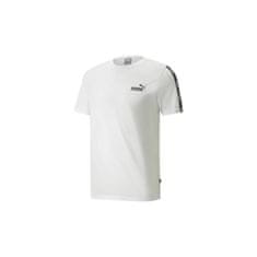 Puma Majice obutev za trening bela L Ess Tape Tee