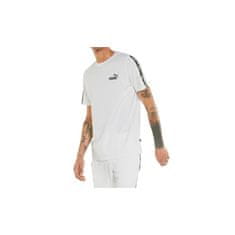 Puma Majice obutev za trening bela L Ess Tape Tee